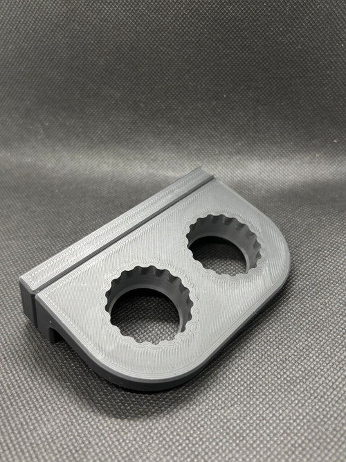 Magnetic Double Bottle Cap Feeding Ledge